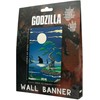 Banner Godzila siena reklaminis skydelis