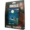 Banner Godzila siena reklaminis skydelis