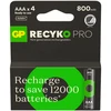 GP Battery GP - ReCyko Professional NiMH AAA įkraunamos baterijos, 85AAAHCB-2WB4, 4 vnt. pakuotėje
