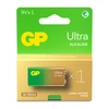 GP Battery GP Baterija GP - Ultra Alkaline 9V Baterija, 1604AU/6LF22, 1-Pack
