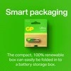 GP Battery GP - itin šarminės AA baterijos, 15AU/LR6, 1,5 V, 4 vnt. pakuotėje