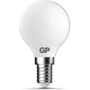 GP – LED lempos kaitinimo siūlas, šaldytas mini gaublys, E14, 1,2 W (15 W), 136 lm