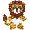 Dante Hama Beads Hama - Maxi karoliukai - 600 karoliukų ir 1 perforuota lenta dėžutėje (8751)