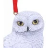 Harry Potter Hedwig poilsio kabantis ornamentas 9cm