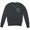 Vision Harry Potter Haris Poteris - Slytherin - pilkas megztinis - vidutinio dydžio