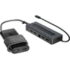 HP universalus USB-C kelių prievadų šakotuvas su 65 W maitinimo adapteriu ir nešiojamojo kompiuterio įkrovikliu - 2x USB-A, 2x USB-C (65 W / duomenys), DisplayPort/HDMI, RJ-45, 1 metai