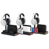 „iMP Tech“ – DLX2 LED daugiafunkcis įkrovimo stovas, skirtas „Switch 2“, „Switch“ ir OLED ekranams – juodas