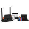 „iMP Tech“ – DLX2 LED daugiafunkcis įkrovimo stovas, skirtas „Switch 2“, „Switch“ ir OLED ekranams – juodas