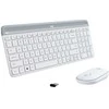 Belaidė klaviatūra ir pelė MK470 Slim Wireless Combo, US išdėstymas, Baltos spalvos