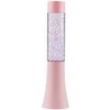 iTotal - Flared Glitter Lamp - Pastel Rožinė - 33.5 cm