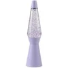 iTotal - Spaceship Glitter Lamp - Pastel Violetinė - 40 cm