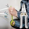 Realprices Izoliacijos nuėmimo replės, skirtos kabelių izoliacijai nuimti Laidininkų užspaudimasÓW 0,8-3,2