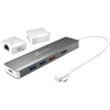 J5create - USB-C modulinis daugiafunkcis adapteris su 2 rinkiniais