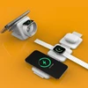 J5Createj5 J5create – Qi2 3 viename magnetinė belaidė įkrovimo stotelė kelioninėms stotelėms