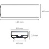 Juwel Jewel - Helialux LED universalus tvirtinimas