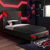 X Rocker Xrocker Cerberus Mkii Bed Compact - anglies raudona