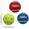 Kong - Sport Softies kamuoliukai M, 3 vnt. pakuotėje, mišrus, Ø6,5 cm