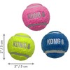 Kong - Sport Softies kamuoliukai S, 3 vnt. pakuotėje, mišrus, Ø5 cm