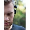 „Koss“ – „PortaPro Remote“ ant ausies dedamos ausinės, aukštos kokybės garsas su integruotu nuotolinio valdymo pultu
