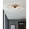 EGLO - Paranday-Z lubinė lempa su kvadratiniais juodais 65x31 - TW - Zigbee, Bluetooth