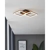 Lubinis šviestuvas EGLO - Paranday-Z lubų lempa su kvadratiniais juodais 52,5x31 - TW - Zigbee, Bluetooth