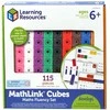 Learning Resources – „MathLink® Cubes“ – matematikos sklandumo rinkinys (LSP4299-SCA)