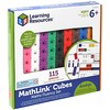 Learning Resources – „MathLink® Cubes“ – matematikos sklandumo rinkinys (LSP4299-SCA)