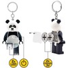 LEGO – raktų pakabukas su šviesos diodu – Panda Guy (4006036-KE195H)