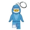 LEGO – raktų pakabukas su šviesos diodu – „Shark Suit Guy“ (4006036-LGL-KE155H) 4006036-LGL-KE155H