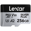 Atminties kortelė Lexar 256GB Micro SDXC Professional Sidabrinis Plus UHS-I A2 V30 U3 4K