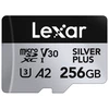 Atminties kortelė Lexar 256GB Micro SDXC Professional Sidabrinis Plus UHS-I A2 V30 U3 4K