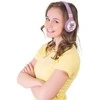 Lexibook,Disney Lexibook - 2 in 1 Headphones Angel (HPBT010D1)