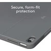 Klaviatūra Logitech – „Combo Touch“, skirtas „iPad Air“ 13 colių (M2) – OXFORD Pilkas – PAN – NORDIC
