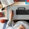 Pelės kilimėlis LOGITECH Desk Mat Studio Series, Pilkos spalvos