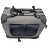 LS Petproducts - Minkštas šunų narvas - L - Pilkas - (700024101236)