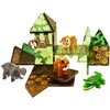 „Magna-Tiles“ – džiunglių gyvūnų rinkinys, 25 vnt. (90222)