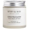 Mary&amp;May Mary Amp May MARY - MAY Šviesinanti veido kaukė Lemon Niacinamide Glow Wash off Pack 125 g