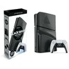 Maxx Tech PS5 plonos priekinės plokštės + valdiklio priekinės plokštės – juoda banga