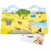 Melissa & Doug - Reusable Puffy Stickers Playset Safari (806037)