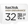 SanDisk 32GB microSDHC High Endurance atminties kortelė