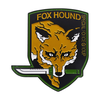 Fanatik Metal Gear Solid FOXHOUND Insignia riboto leidimo luitas