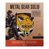 Fanatik Metal Gear Solid FOXHOUND Insignia riboto leidimo luitas