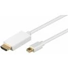 MicroConnect - Mini Displayport-HDMI, M/M, 5m, Baltas