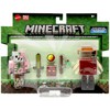 MINECRAFT PAGRINDINIŲ FIGŪRĖLIŲ 2 VNT. RINKINYS – Zombifikuotas Piglinas ir Minecraft Strider