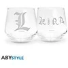 MIRTIES UŽRAŠAS - 2 stiklų rinkinys Kira &amp; L EUROPE x2