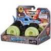 Monster Jam 1:43 šviečiančių ratų sunkvežimis - Megalodon