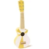 Kids Concept Music - Guitar yellow baltas - (1000954)
