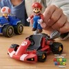 Jakks Pacific Nintendo Super Mario Movie – Figūra su Kart – Mario (6 cm) (417684)