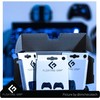 „Nintendo Switch Pro“ valdiklio sieninis laikiklis, pagamintas „FLOATING GRIP®“, juodas