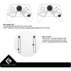 „Nintendo Switch Pro“ valdiklio sieninis laikiklis, pagamintas „FLOATING GRIP®“, juodas